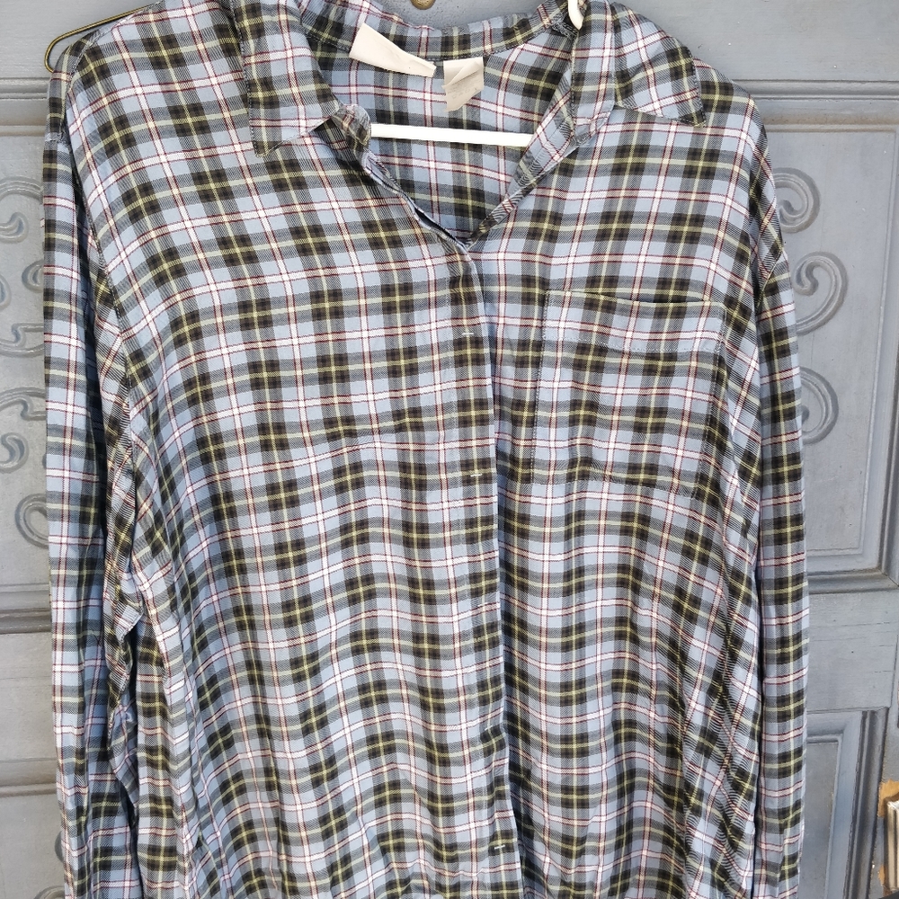 Liz Claiborne Liz sport flannel